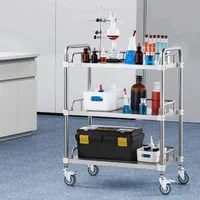 Cărucior-medical-mobil-din-oțel-inoxidabil-cărucior-de-laborator-din-oțel-inoxidabil