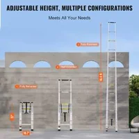 Scară-telescopică-din-aluminiu-extensibilă-5-metri-capacitate-portantă-190-kg