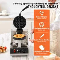 Aparat-profesional-rotund-pentru-vafe-1300-W-portabil-cu-strat-antiaderent-220-V