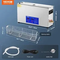 Aparat-de-curățare-profesional-cu-ultrasunete-10-l-40-KHz-300-W-cu-încălzitor-și-timer