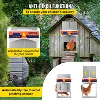 Ușă-automată-pentru-găinărie-deschidere-și-închidere-automată-mecanism-de-ridicare-deschidere-seara-și-dimineața-cu-senzor-de-lumină-alimentată-cu-baterii-ecran-LCD