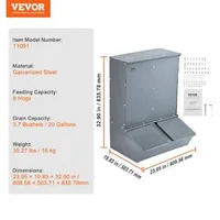 Hrănitoare-metalică-cu-ușă-dublă-pentru-până-la-8-porci