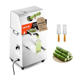 Presă-electrică-pentru-trestie-de-zahăr-800W-300-kg-oră