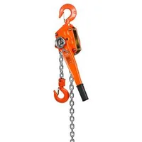 Palan-manual-cu-lanț-și-pârghie-capacitate-3-tone-5-8m-oțel-carbon-galvanizat-G80-cu-frână-cu-clichet-dublu-lanț-cu-ghidare-automată-și-cârlig-rotativ-la-360