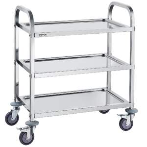 Cărucior-din-oțel-inoxidabil-cu-3-niveluri-capacitate-de-până-la-181-kg