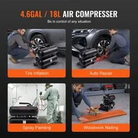 Compresor-compact-fără-ulei-17-4-l-90-PSI-portabil