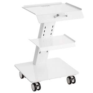 Cărucior-medical-mobil-cu-3-rafturi-și-roți