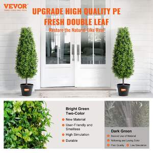 Decor-din-plante-artificiale-rezistent-la-UV-pentru-interior-exterior-preț-pentru-două-bucăți