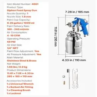 Pistol-pneumatic-profesional-de-vopsit-Siphon-Feed-cu-rezervor-de-1000-cc-și-duză-de-1-8-mm