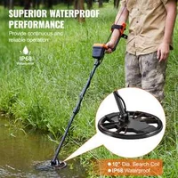 Detector-metalic-25-cm-bobină-de-căutare-rezistentă-la-apă-cu-ecran-LCD-7-moduri-mâner-din-aluminiu-reglabil-105-132-cm-adâncime-de-detectare-25-cm