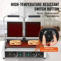 Grătar-profesional-Panini-Press-Grill-plită-electrică-pentru-sandvișuri