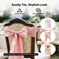 Panglici-decorative-din-satin-pentru-scaune-Sashes-100-buc-275-x-17-cm-Roz-auriu-Rose-Gold
