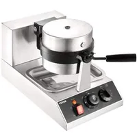 Aparat-profesional-rotund-pentru-vafe-1300-W-portabil-cu-strat-antiaderent-220-V