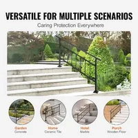 Set-balustradă-din-fier-forjat-pentru-scări-Pentru-1-4-trepte-reglabilă-neagră