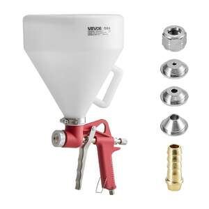 Pistol-pentru-texturare-Air-Texture-Spray-Gun-rezervor-de-4-5-l-cu-3-duze-3-5-6-8-mm