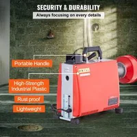 Mașină-de-desfundat-țevi-cablu-de-20-m-250W-cu-avans-manual