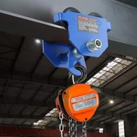 Cărucior-manual-pentru-grindă-capacitate-de-500-kg-cu-roți-duble