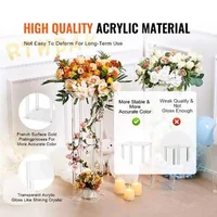Suport-pentru-flori-la-nuntă-Flower-Stand-set-de-2-bucăți-80-cm-înălțime-coloană-din-acril