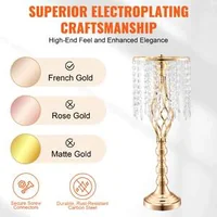 Vază-metalică-luxoasă-pentru-flori-cu-cristale-55-cm-înălțime-set-de-2-bucăți-culoare-aurie