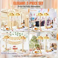 Vază-metalică-luxoasă-pentru-flori-cu-cristale-55-cm-înălțime-set-de-2-bucăți-culoare-aurie