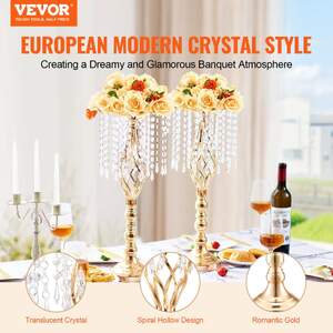 Vază-metalică-luxoasă-pentru-flori-cu-cristale-55-cm-înălțime-set-de-2-bucăți-culoare-aurie