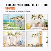 Suport-pentru-flori-la-nuntă-Flower-Stand-2-bucăți-înălțime-80-cm-coloană-metalică-culoare-aurie
