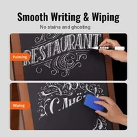 Tablă-magnetică-de-scris-Chalkboard-Sign-51-x-101-cm-cu-ramă-din-lemn-pentru-montaj-pe-perete-sau-trepied