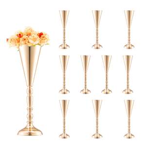 Vaze-metalice-de-lux-pentru-flori-Trumpet-Vase-înălțime-de-43-cm-10-bucăți-aurii