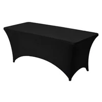 Huse-pentru-mese-dreptunghiulare-din-spandex-3-bucăți-183-cm-6-ft-lungime-culoare-neagră