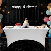 Huse-pentru-mese-dreptunghiulare-din-spandex-set-de-6-bucăți-244-cm-8-ft-lungime-culoare-albă