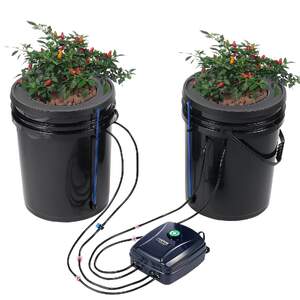 Sistem-hidroponic-DWC-cu-2-găleți-2-x-20L-și-irigare-prin-picurare-la-suprafață