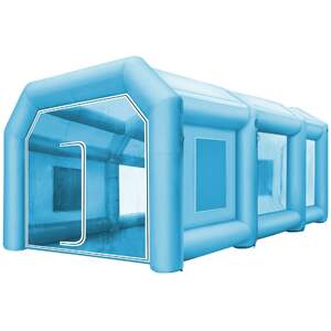 Cabină-gigantă-de-vopsitorie-gonflabilă-8-x-4-x-3-m-cu-2-zone