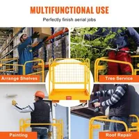 Platformă-de-lucru-pliabilă-pentru-motostivuitor-cu-roți-pivotante-cu-blocare-capacitate-550-kg