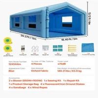 Cabină-de-vopsit-profesională-gonflabilă-12-x-5-x-4-m-cu-acoperiș-triunghiular