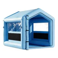 Cabană-gonflabilă-compactă-pentru-vopsit-3-x-2-5-x-2-5-m-cu-acoperiș-triunghiular