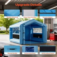 Cabană-gonflabilă-compactă-pentru-vopsit-3-x-2-5-x-2-5-m-cu-acoperiș-triunghiular