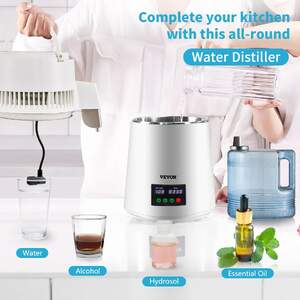 Distilator-inteligent-alb-pentru-apă-4-0-L-cu-temporizator-și-control-al-temperaturii