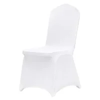 Huse-pentru-scaune-din-spandex-150-de-bucăți-mărime-universală-albe-cu-margine-frontală-dreaptă