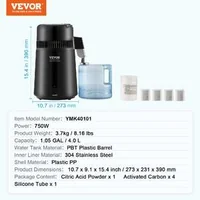 Distilator-profesional-pentru-apă-4-0-L-cu-interior-din-oțel-304