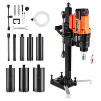 Mașină-de-găurit-cu-diamant-pentru-beton-3000W-200-mm-850-RPM-set-cu-8-carote-8-carote-incluse