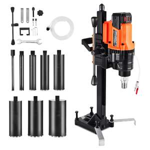 Mașină-de-găurit-cu-diamant-pentru-beton-3000W-200-mm-850-RPM-set-cu-8-carote-8-carote-incluse