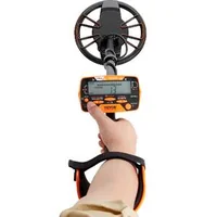 Detector-metalic-25-cm-bobină-de-căutare-rezistentă-la-apă-cu-ecran-LCD-7-moduri-mâner-din-aluminiu-reglabil-105-132-cm-adâncime-de-detectare-25-cm