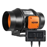 Ventilator-pentru-tubulatură-cu-motor-EC-152-mm-și-controler-inteligent-de-temperatură-și-umiditate