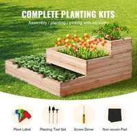 Strat-de-grădină-înălțat-113x113x51-cm-cutie-de-plantare-din-lemn-cu-bază-deschisă-pentru-cultivarea-florilor-legumelor-și-plantelor-aromatice-în-curte-grădină-și-balcon-interior