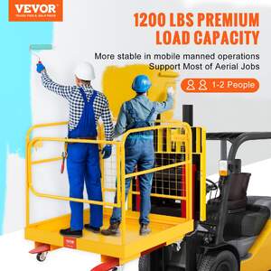 Platformă-de-lucru-pliabilă-pentru-motostivuitor-cu-roți-pivotante-cu-blocare-capacitate-550-kg