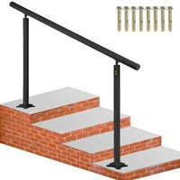 Balustradă-din-aluminiu-pentru-scări-Pentru-0-până-la-5-trepte-cu-unghi-reglabil