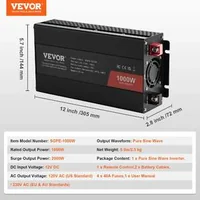 Invertor-cu-Sinus-Pur-1000W-12V-la-230V-Cu-Telecomandă