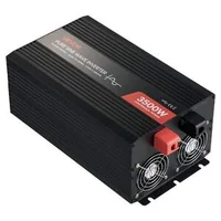 Invertor-cu-undă-sinusoidală-pură-3500W-12V-la-230V-ecran-LCD-și-telecomandă