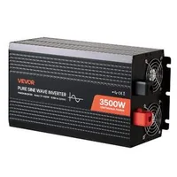 Invertor-cu-undă-sinusoidală-pură-3500W-12V-la-230V-ecran-LCD-și-telecomandă