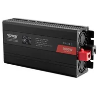 Invertor-cu-sinus-pur-2000W-12V-către-230V-LCD-telecomandă-wireless
